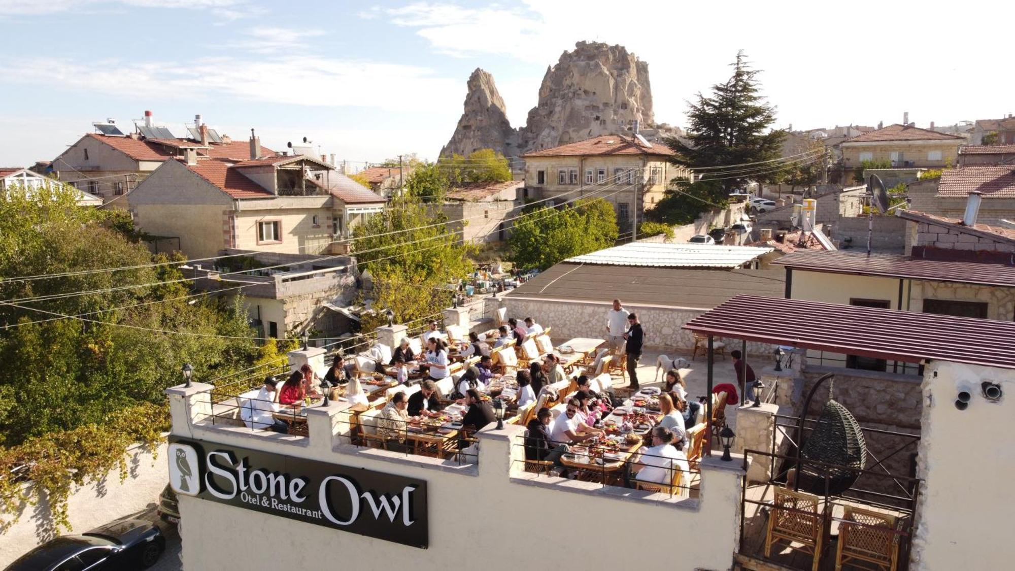 Stone Owl Otel & Restaurant Uçhisar Eksteriør billede
